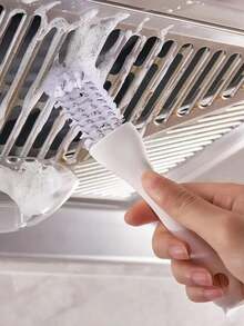 Multi-Functional Vent Brush, Crevice Cleaning Brush, Grid Cleaning Brush, Suitable For Cleaning Oven Racks, Sink Grooves, Stovetops, Bird Cages, And Other Kitchen Cleaning Tasks - White - View 11