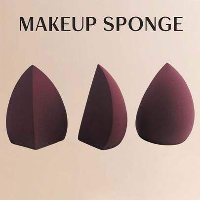 1/3/5个装高品质三角化妆海绵，多形状非乳胶斜角化妆海绵，干湿两用粉扑，多功能化妆海绵，价格实惠，可用于房间装饰、梳妆台、化妆配件、粉扑、化妆海绵、散粉扑、化妆海绵、圣诞礼物、化妆品、化妆工具、经济实惠的商品、礼品、女士礼物、圣诞礼物