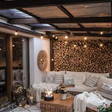 S14 50/100ft Outdoor String Lights, 2700K Dimmable, S14 LED Patio Lights With 13/25 Edison Vintage Bulbs, Connectable Outdoor String Lights For Porch Backyard Bistro, Waterproof & Shatterproof - 美規A型插(110-127V) - 查看 9