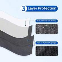 125/20/10pcs Dental Bibs - Tattoo Tablecloth Bibs, Tattoo Piercing Dental Bibs, Patient Bibs, Tattoo Tray Covers, 3-Ply Dental Bibs - Multicolor - View 2