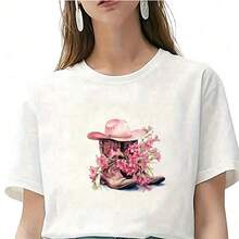 1张/2张/3张粉色春季主题热转印贴纸，适用于围裙、厨房毛巾、帆布包、T恤、抱枕等。 - 3PCS-S - 查看 7