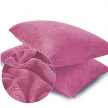 Single Size Fleece Sheet Set Measuring 165x228cm. Soft And Comfortable. - ROSEWOOD - View 6