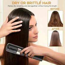 Rechargeable Cordless Hair Clipper, Detachable Hair Trimmer, Removes Damaged Hair, Hair Color Care, Gift For Girls - Multicolor - View 10