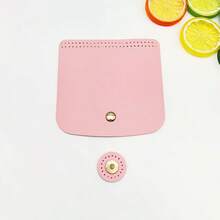 8件套全新PU钩编包制作配件套装，DIY编织手提包盖盒包材料套装 - 多色 - 查看 16