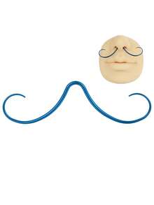 1件复古时尚配饰，波西米亚摇滚风格不锈钢鼻环，男女通用穿孔饰品，适合日常佩戴、音乐节、作为礼物 - 鼻釘 - 查看 4