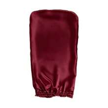 1pc Women's Long Hair Sleep Cap, Lace Elastic Satin Hair Bonnet - Solid Color - View 11