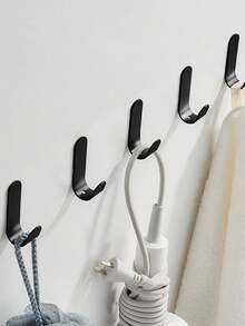 10个免钻孔防水粘钩 - 重型壁挂式挂钩，适用于毛巾、外套和包袋 - 查看 5
