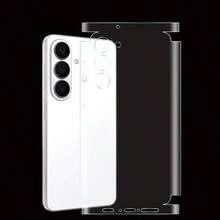 Shockproof Matte Hydrogel Film Galaxy S26 Ultra/S26+ Rear Screen Protector High-Definition Full-Coverage Self-Healing Scratch & Bubble Protection Spring Gift - HD Film - View 8