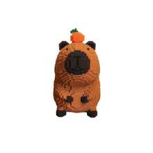 12153pcs Giant Capybara Building Blocks - Challenging Animal Series Construction Set, Creative Model Kit, ABS Puzzle Bricks Craft, Ideal For Halloween/Thanksgiving/Mother's Day/Christmas Gifts - Color - View 7