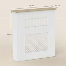 HOMCOM Protección de enchufe - Blanco - Ver 4