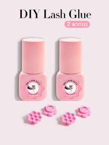 Waloshow 1pc Self-Adhesive False Eyelash Glue, Freeze-Proof, Fast Drying, Long Lasting, Natural Looking, Sweat-Resistant, Waterproof, Non-Irritating, Transparent, Essential For Beginners To Apply False Eyelashes - Black - View 10