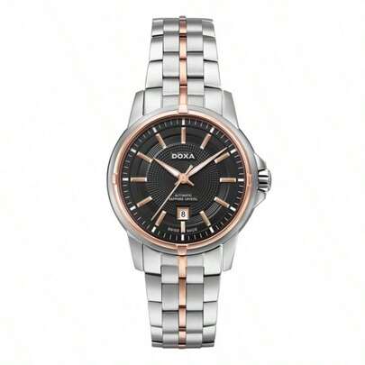 DOXA 男士优雅商务通勤自动机械腕表 D153RBK