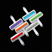 1pc Pet Hair Remover Roller Brush, Carpet Sofa Lint Cleaner, Dog Cat Hair Removal Tool - Handle - View 3