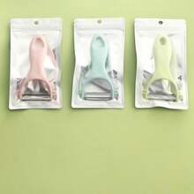 1件装不锈钢厚削皮器，水果蔬菜削皮刀，土豆苹果削皮器 - 均碼 - 查看 7