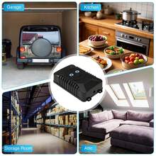 闪光驱鼠器，超声波驱虫器，汽车及仓库驱鼠器，超声波驱鼠器，使用方便，有效驱赶汽车发动机舱、阁楼、房车和仓库中的老鼠、松鼠、啮齿动物和花栗鼠。 - 黑色 - 查看 6