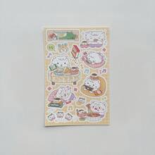 Hình dán chuột hamster dễ thương, hình dán động vật hoạt hình dùng cho sổ lưu niệm, nhật ký tự làm, hình dán hoạt hình dễ thương, thiết kế động vật hoạt hình, hình dán trang trí tự dính, thích hợp để trang trí sổ lưu niệm, album, hành lý/máy tính xách tay/ván trượt/đàn guitar/tủ lạnh/mũ bảo hiểm/lịch, tuyệt vời cho quà tặng sinh nhật và ngày lễ, đồ dùng sổ lưu niệm, văn phòng phẩm, hình dán vui nhộn. - nhãn dán hamster bông - Xem 13