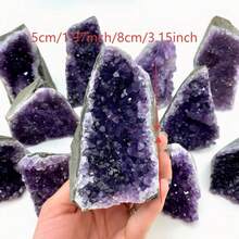 来自乌拉圭的优质天然紫水晶晶簇，是家居装饰和摆设的完美之选。 - 紫色 - 查看 11