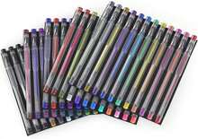ARTEZA Gel Pens, Set Of 60 U2013 Fine Point Colored Ink Pens For Journaling, Adult Coloring, Note-Taking &Amp; Decorative Writing, Variety Of Finishes - ColorC - 查看 4