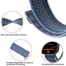 1PC Breathable Nylon Replacement Sports Wristband Compatible With Watch 5 4 Compatible With Xiaomi Mi Band 9 Pro 8 Pro - W4/W5/W6/8P/9P - View 5