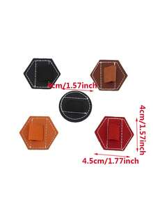 PU材质自粘电容笔筒，桌面收纳神器，弹性夹扣，适用于笔记本电脑、台式电脑及办公配件，触感柔软舒适，简约家居办公的理想之选，春季大扫除、母亲节桌面装饰、复活节必备单品的完美礼物，轻松粘贴，经久耐用，便携易用，时尚实用，日常办公必备。 - 彩色 - 查看 7