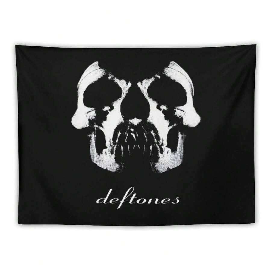 Deftone Music Album Canvas Art Poster Tapestry Wall Hanging For Room Decor Aesthetic Bedroom Dorm Decor, Home Decor, Flags For Room, Tapestry, Wall Tapestry - 1PC - 查看 1