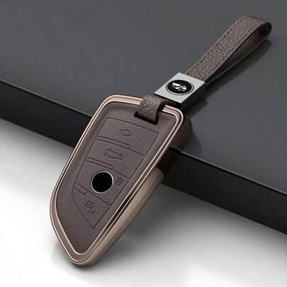 For BMW 3-Button & 4-Button Smart Key Case With Keychain, Durable Shell Protective Cover, For BMW X3 Accessories, For BMW X7 Accessories, For BMW X5 Accessories, For BMW Accessories, For BMW X1 Accessories, For BMW X3 Key Fob Cover