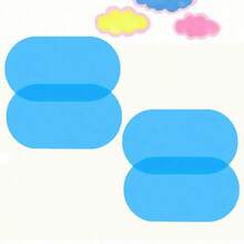 1 Set de 2/4 piezas de película protectora impermeable para espejos retrovisores, recubrimiento nano antivaho, película antilluvia de alta definición para ventanas laterales de automóvil - Película impermeable para coche - Ver 12