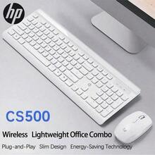 HP CS500 Ultra-Thin Keyboard + Silent Mouse Set, Plug And Play Connection, Splash-Proof Protection, Multi-Device Compatible, Long-Lasting Battery Life, Stable Transmission - View 2