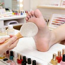 1pc Manual 4-Sided Foot File, Durable Callus Remover Board For Heel & Foot Care, Nail Care, Foot Scrubber Tool With Ergonomic Handle - Multicolor - View 3