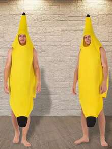 1 buah Rok Pisang Tanpa Lapisan Terlaris, Unisex, Cocok untuk Berbagai Hari Libur dan Pesta, Tersedia Berbagai Warna - Kuning - View 3