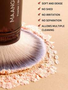 1支可伸缩化妆刷，面部化妆工具，粉底刷，遮瑕刷，腮红刷，修容刷，腮红刷，古铜粉刷，散粉刷，单支腮红刷 - 粉色 - 查看 9