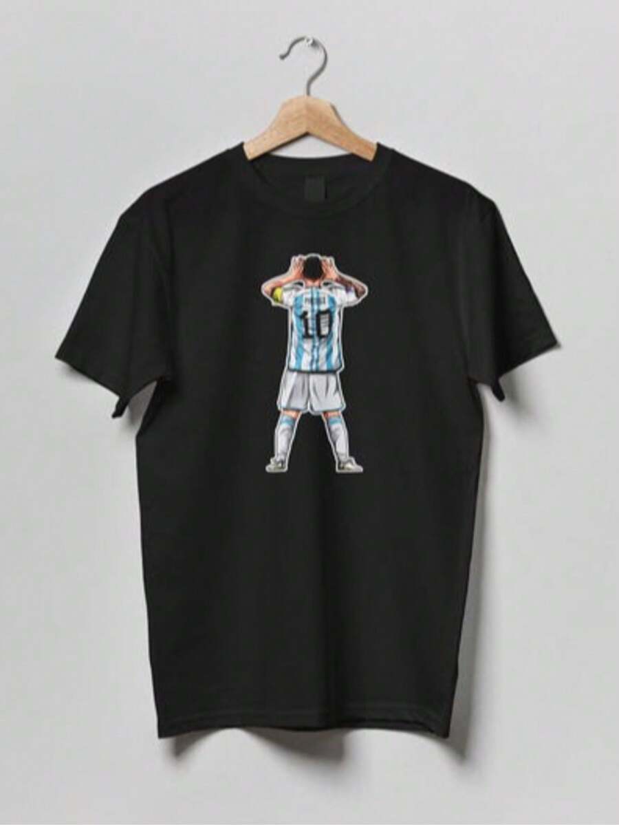 Lionel M Essi Graphic T-Shirt - Black - View 1