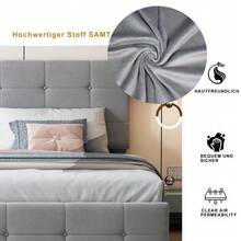 Bed Bases & Foundations - Grey - View 4