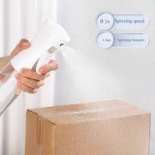 1个多功能高压连续喷雾瓶，超细喷雾，面部保湿，美发沙龙，园艺，塑料喷雾瓶，园艺工具，美发工具，美发配件套装 - 彩色 - 查看 3