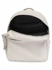 Fashion Women's Large Capacity Backpack For Travel And Commute, Student Bag, Street Style - White - View 7