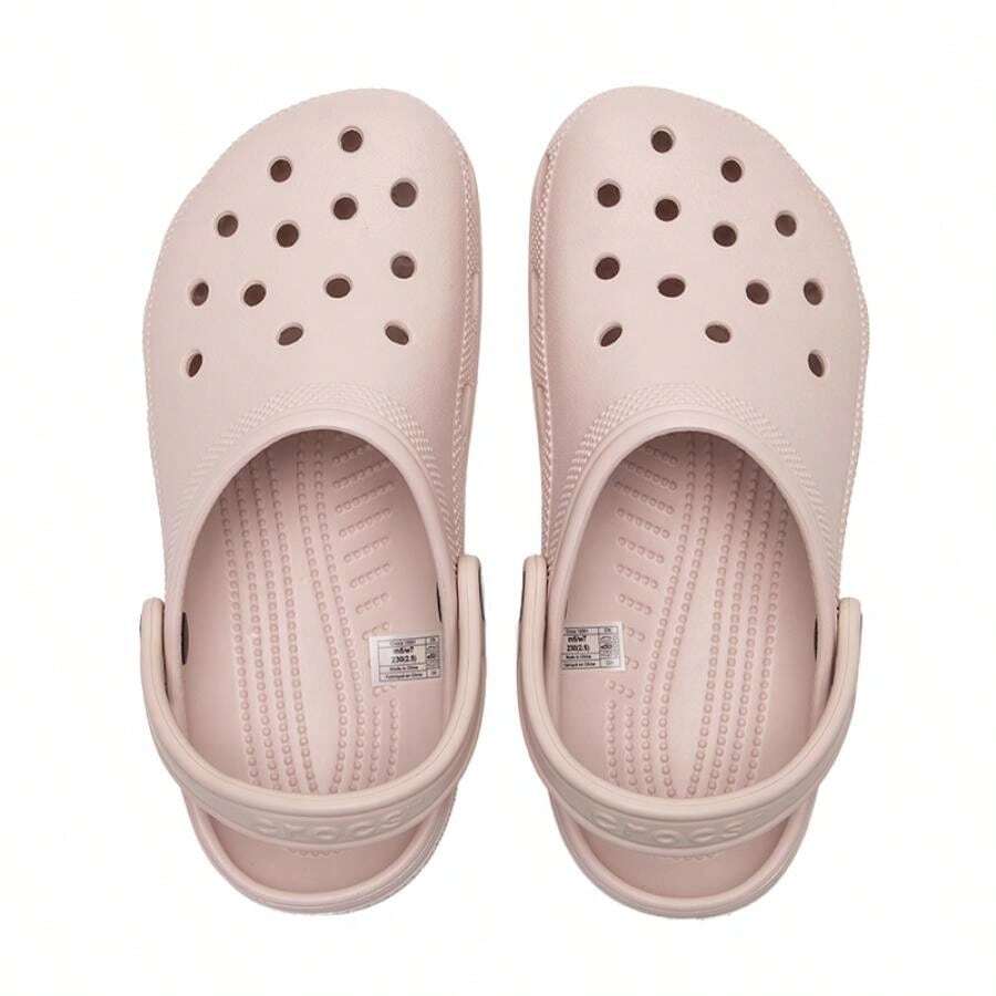 Crocs Classic Clog Lightweight Comfortable Casual Shoes, Unisex - Quartz Powder - View 1
