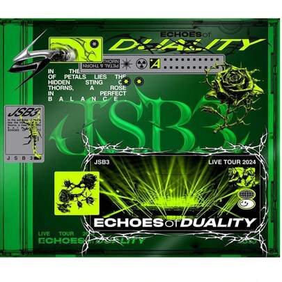 三代目 JSB3 "ECHOES OF DUALITY" 初回盤 DVD+CD