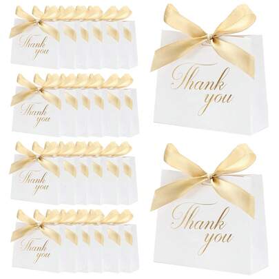 Gift Box With Ribbon 4.9'x4.7'x1.8' Paper Mini Gift Boxes Presents Bags For Birthday Christmas Mother's Day Wedding Baby Shower Birthday Packaging Candy Cookie Chocolate Craft Candle Small Gifts