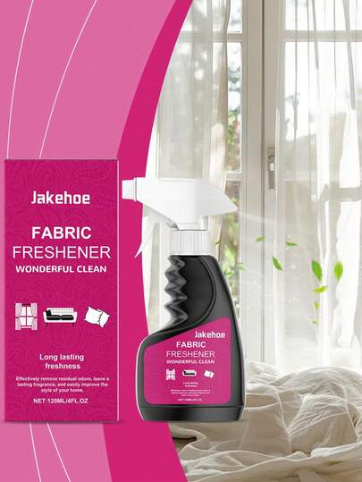 JAKEHOE 120ML Fabric Freshener - A Refreshing And Long-Lasting Deodorizer For Home And Hotels. An Air-Scented Purification Spray That Purifies The Air And Provides An Indoor-Outdoor Aromatherapy Air Purifier. With Multiple Fragrance Types, It Offers A Long-Lasting And Natural Fresh Scent. An Indoor-Outdoor Air Freshener For Achieving The Best Health Condition. A Gift For Your Good Friends!