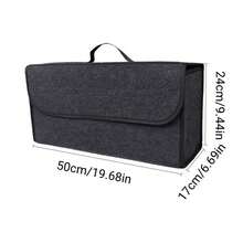 Foldable Car Trunk Storage Box, Car Trunk Organizer, Car Cargo Storage Box, Car Interior Organizer, Car Tool Storage Box, Car Portable Foldable Felt Storage Box, Car Trunk Storage Box, Car Organizer, Car Interior Storage Bag, Car Accessories, Essential For Summer Trips - Suitcase - View 6