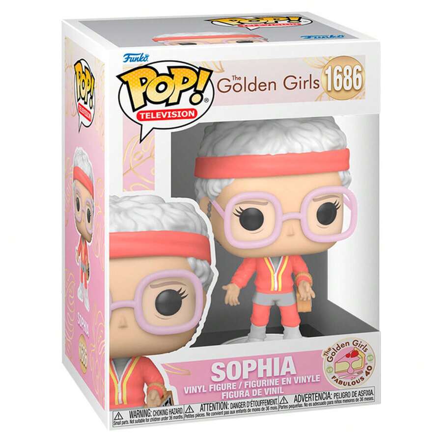 Funko POP 黃金女郎系列人偶 - 索菲亞 #1686 - 9厘米收藏級乙烯基人偶 - 戴著大眼鏡,運動造型,編號151 - 官方正品 - 收藏家禮物 - 西班牙大陸地區24/48小時免運 ✅ - 選項 4 - 查看 1