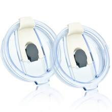 1pc 40oz Insulated Tumbler Lid, Leak-Proof Straw Lid, AS Plastic Car Cup Lid, 2-In-1 Lid - Multicolor - View 3