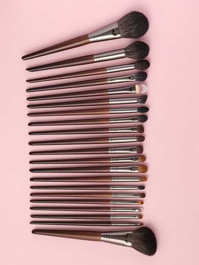22pcs Eye Makeup Brush Set Goat Hair Halo Dyeing Brush Pony Hair Coloring Brush Animal Hair Makeup Brush Complete Set