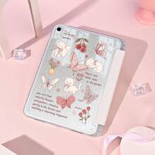 1pc Protective Cover With Pen Slot Multi-Angle Magnetic Stand Cover With Auto Sleep/Wake,Tablet Case Compatible With Pro/Air/Compatible With Samsung Galaxy A9/S9/S7/S10+/Compatible With XIAOMI Pad/5/6/7 - Multicolor - View 5