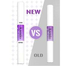 AZENLO C-Curl Individual Lashes, 120pcs Set, Fluffy DIY False Eyelashes, 10/12/14/16mm Mixed Length, Soft & Natural Cluster Lash Extension Kit - White - View 3