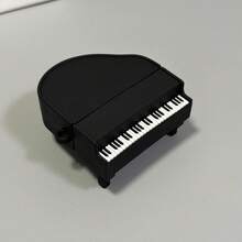 Artistic 3D Piano Design Earphone Protective Case Compatible With Apple Air 1/2/3/4/Pro/Pro2/Pro3 - Multicolor - View 1