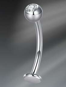 14G Floating Belly Button Rings Floating Belly Rings Flat Back Belly Rings,8/10/12/14mm Flat Back Belly Button Rings Floating Navel Piercing Jewelry Belly Button Rings Titanium Steel G23 Floating Belly Button Rings Flat Back Navel Rings Piercing Jewelry, Long Belly Rings Internal Threaded Navel Ring Hypoallergenic Belly Piercing Body Jewelry For Women Men Navel Barbell Stud Body Piercing - Silver - View 22