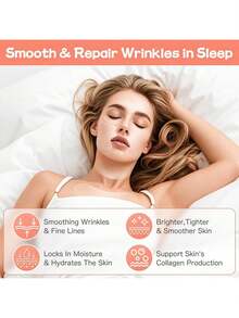 16pcs/Set, 11pcs/Set, 5pcs/Set Reusable Anti-Wrinkle Facial & Chest Beauty Peel-Off Mask Patches, Enhance Skin Radiance - Clear - View 3