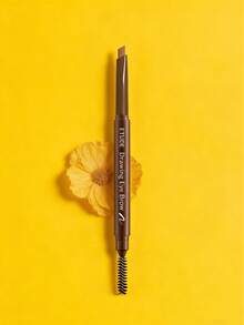 Etude House Eyebrow Pencil Features An Extendable Self-Sharpening Formula, Glides On Smoothly And Helps You Easily Create A Natural Feathery Brow Look. Infused With Oil-Control Powder, Long-Lasting Up To 24 Hours, Smudge-Proof, Sweat-Proof And Water-Resistant, Suitable For Oily Skin And Humid Weather. - 07 Light Brown - View 2
