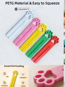 这款猫粮挤压器采用开口式设计，适用于大小两种尺寸的猫粮袋。它是一款便携式猫形膏状猫粮袋挤压器，配有符合人体工程学的把手。产品采用耐用的PETG材料制成，操作和清洁都非常方便。 - 2公升 - 查看 1